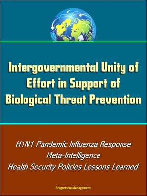 cover image of Intergovernmental Unity of Effort in Support of Biological Threat Prevention
